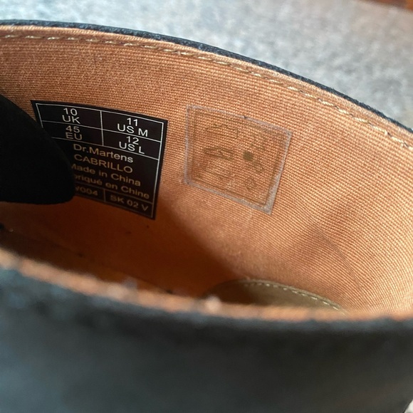 ♥️💖 NEW Dr. Martens Cabrillo Wyoming Desert Boots M Size 11 W Size 12 NWOT - Picture 11 of 11